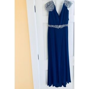 Gorgeous PETITE Blue Formal Gown